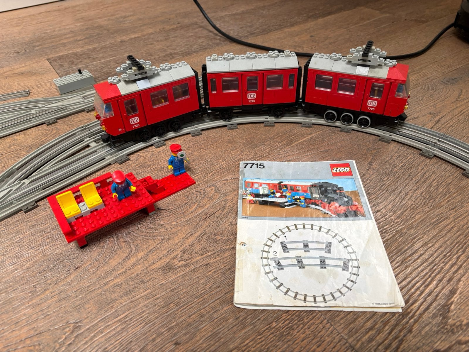 Lego 7725 - Electric Passenger Train, Kinderen en Baby's, Speelgoed | Duplo en Lego, Ophalen of Verzenden, Zo goed als nieuw