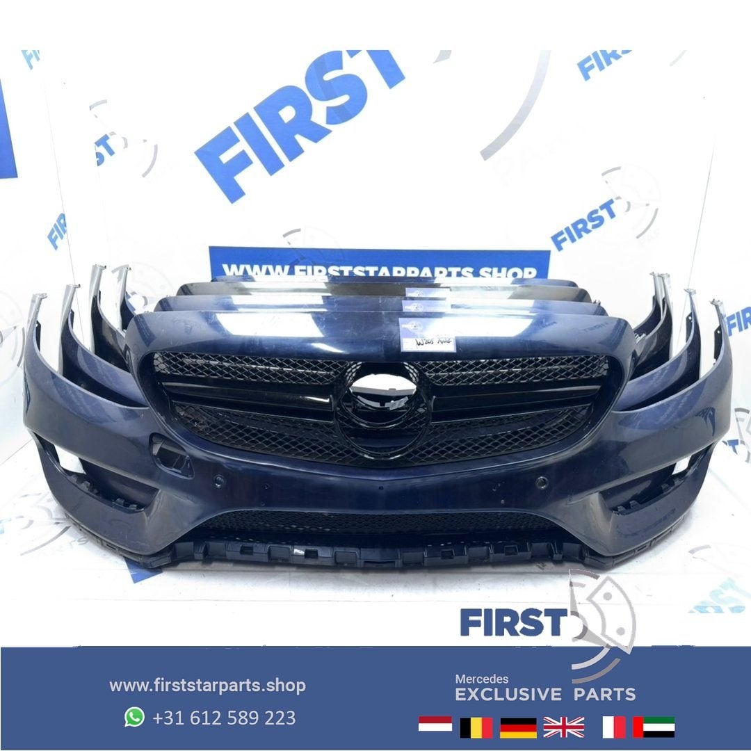 W205 BUMPER AMG VOORBUMPER 2014-2017 A2058850925 Mercedes C, Auto-onderdelen, Carrosserie en Plaatwerk, Gebruikt, -, Voor, Ophalen of Verzenden