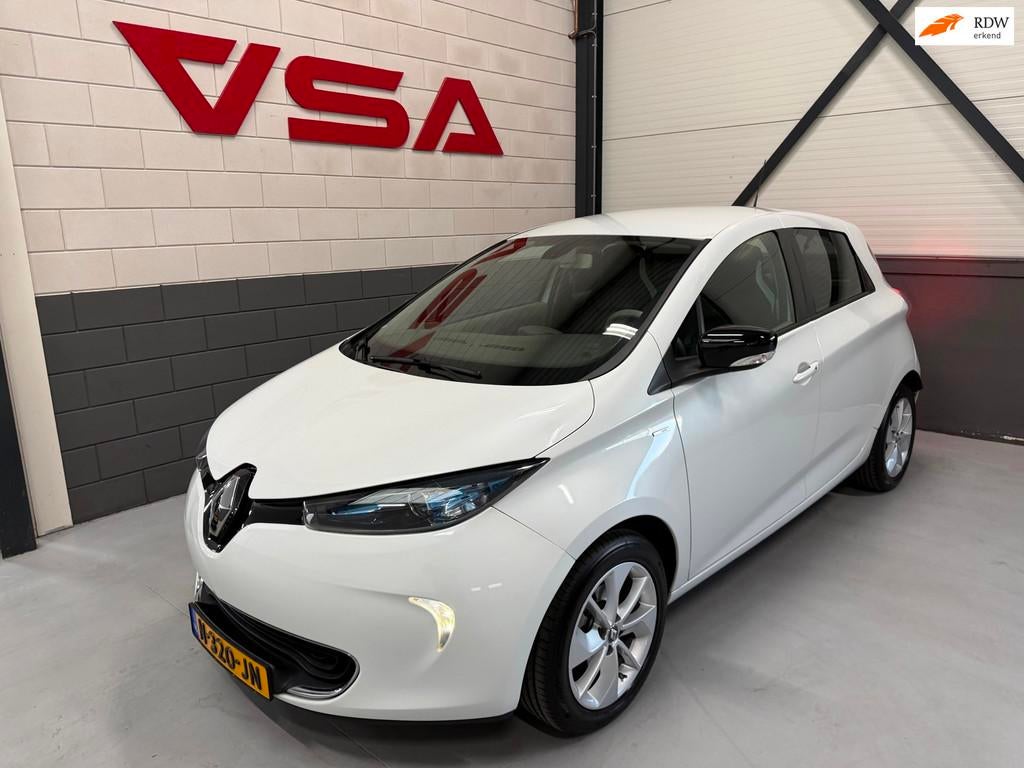 Renault ZOE R110 Limited 41 kWh|huur accu|Lederen interieur|, Gebruikt, 41 kWh, Met garantie (alle), 683 min