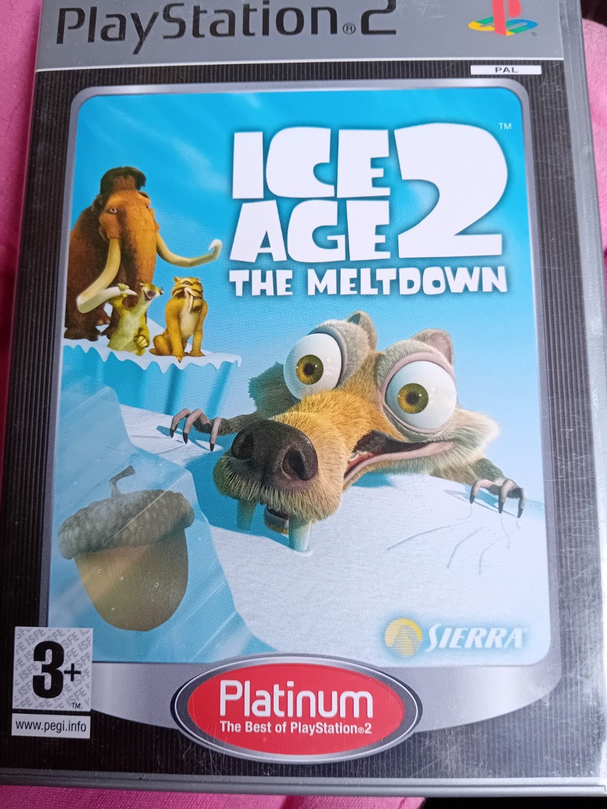 Ice Age 2: The Meltdown PS2 - Platinum Edition, Avontuur en Actie, Gebruikt, 1 speler, Ophalen of Verzenden