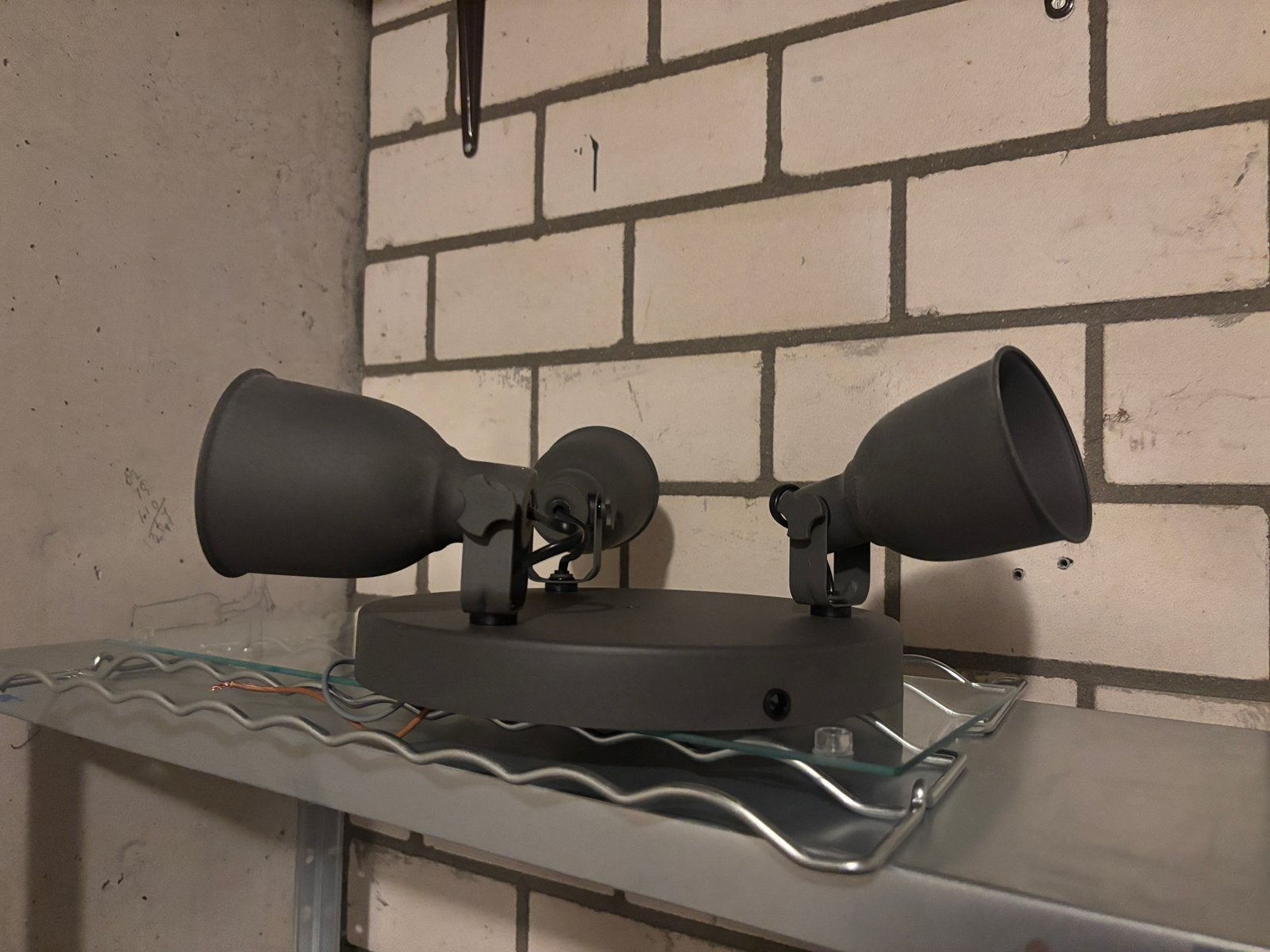Gratis ikea plafondspot plafondlamp hektar, Ophalen, Gebruikt