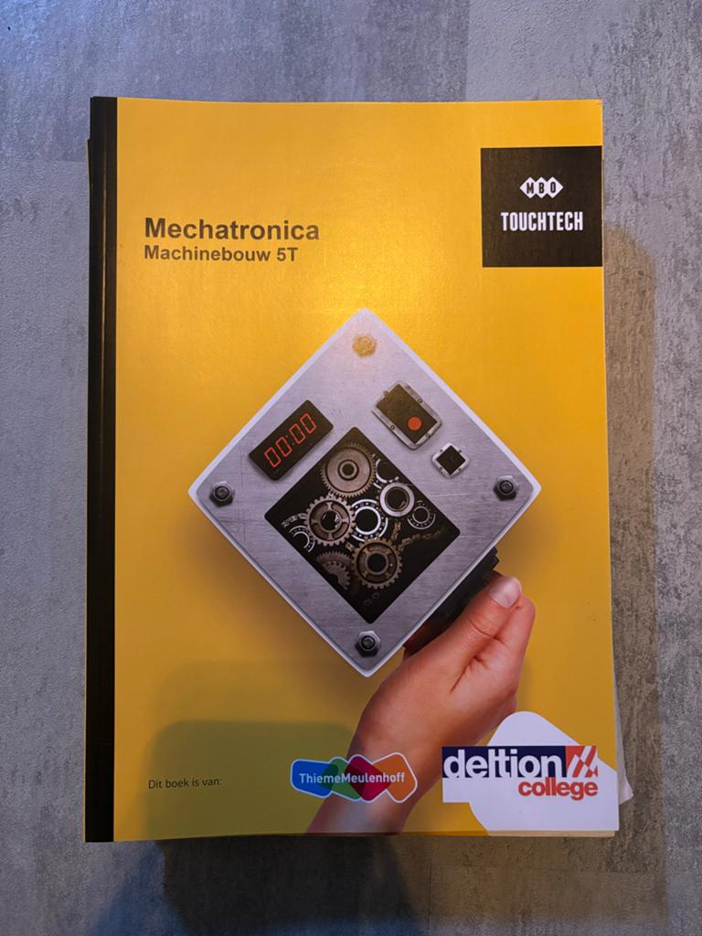Mechatronica Machinebouw 5T - Touchtech, Boeken, Ophalen of Verzenden, Beta, Zo goed als nieuw, MBO