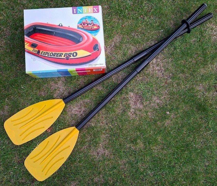 Intex Explorer 200 Pro opblaasboot nieuw met peddels, Ophalen of Verzenden, Nieuw