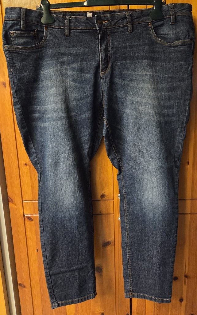 John Baner jeans maat 54 stretch nr 2, Blauw, John Baner, Ophalen of Verzenden, Zo goed als nieuw