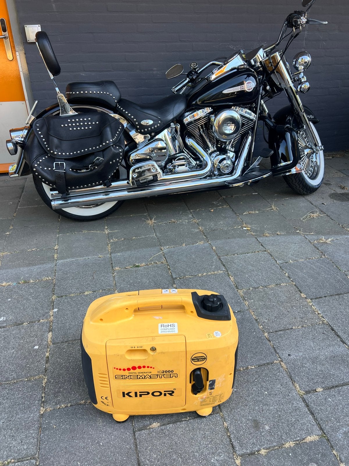 Kipor Sinemaster IG2000 Benzine Generator 2000W met defect., Watersport en Boten, Ophalen of Verzenden, Gebruikt