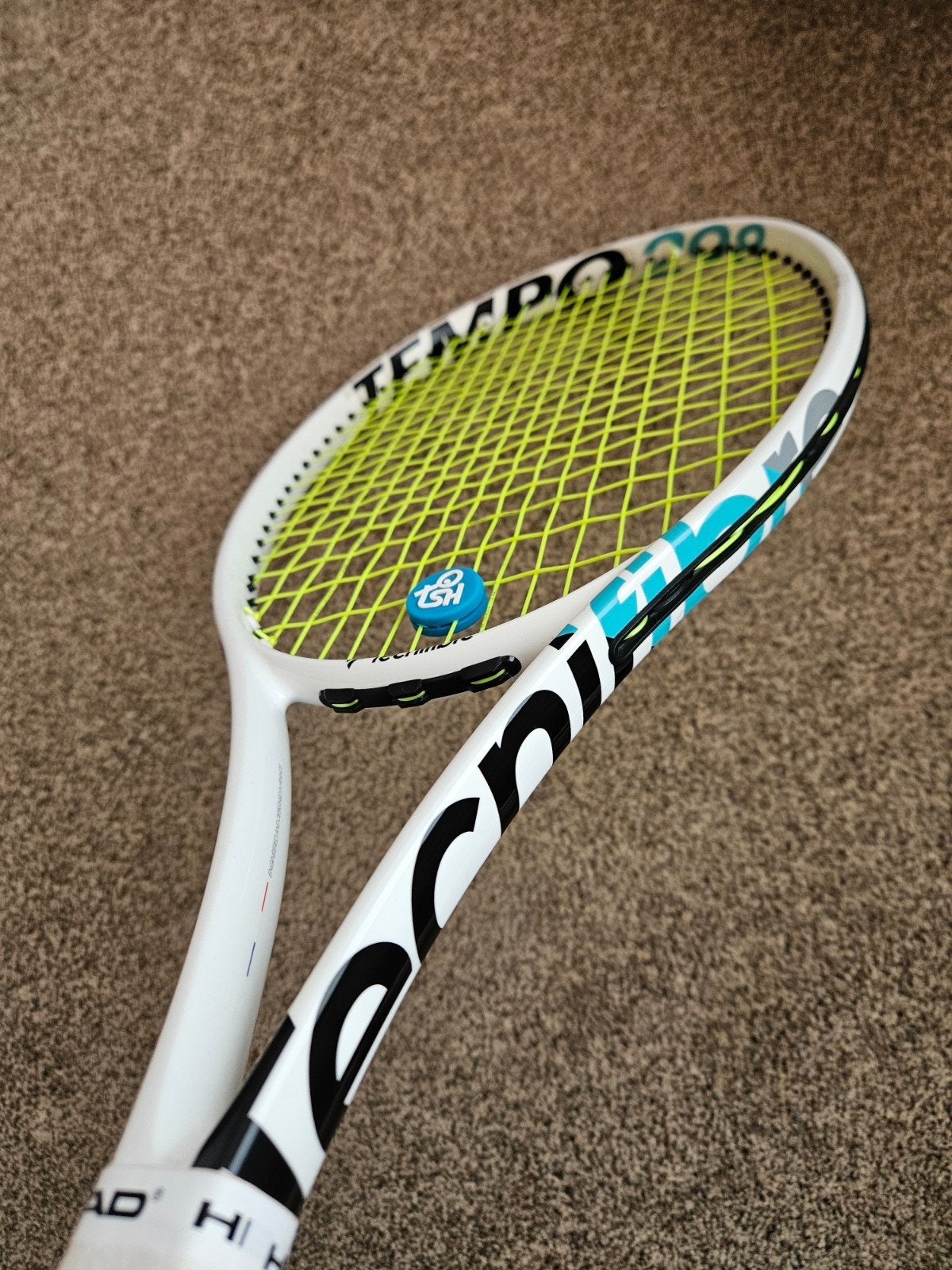 Tecnifibre Tempo 298 Iga Swiatek Gripmaat 2, Gebruikt, Ophalen of Verzenden, Racket, L2