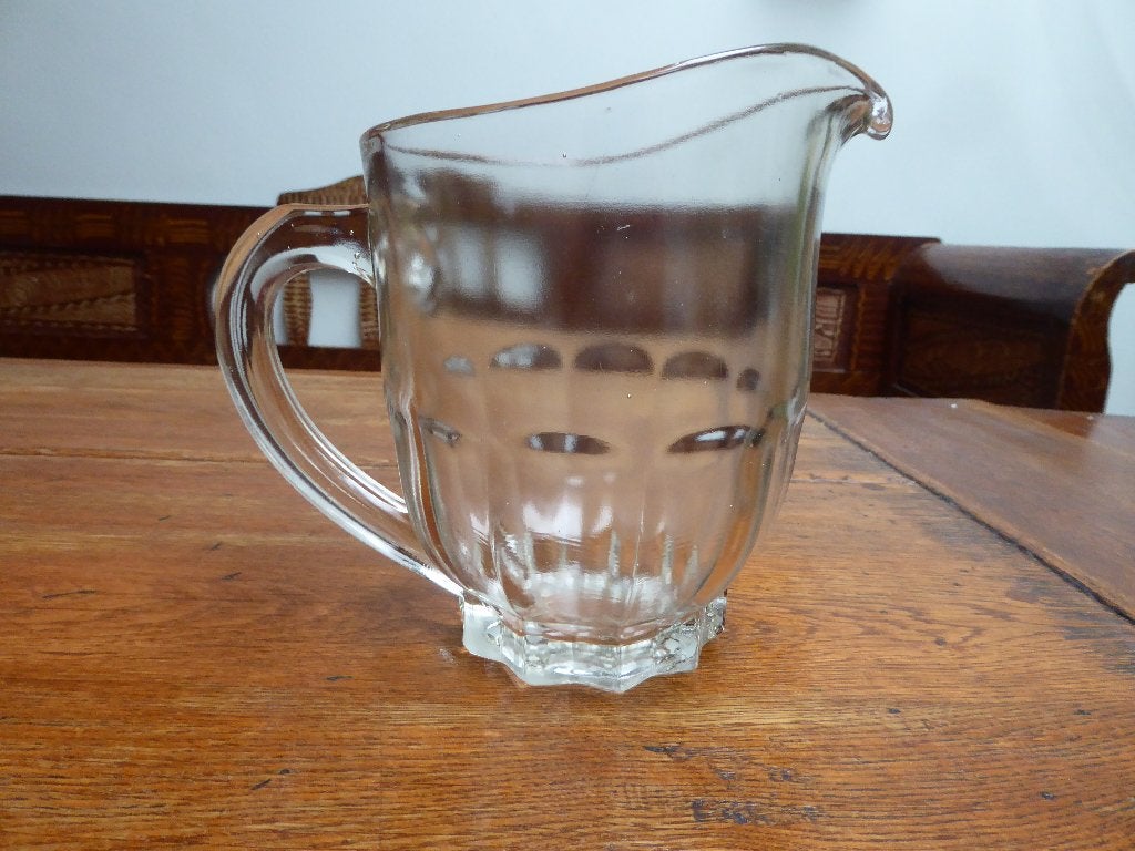 Art deco persglazen waterkan