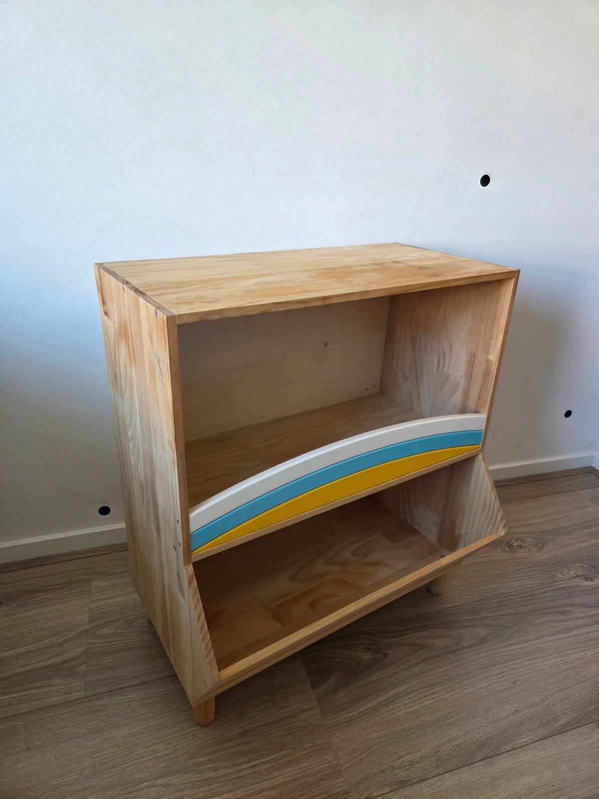 Houten Boekenkastje - 60x30x70cm - Nette staat, Ophalen, Met plank(en), Gebruikt, 50 tot 100 cm