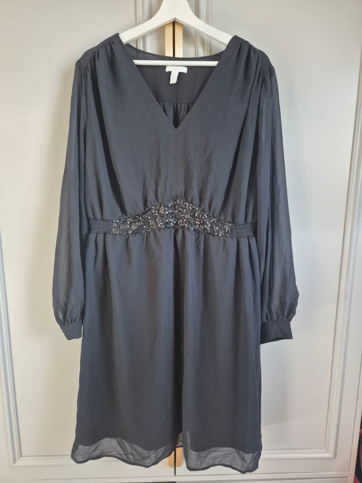Zwangerschapsjurk maat XXL, Kleding | Dames, Positiekleding, H&M, Maat 46/48 (XL) of groter, Ophalen of Verzenden, Zo goed als nieuw