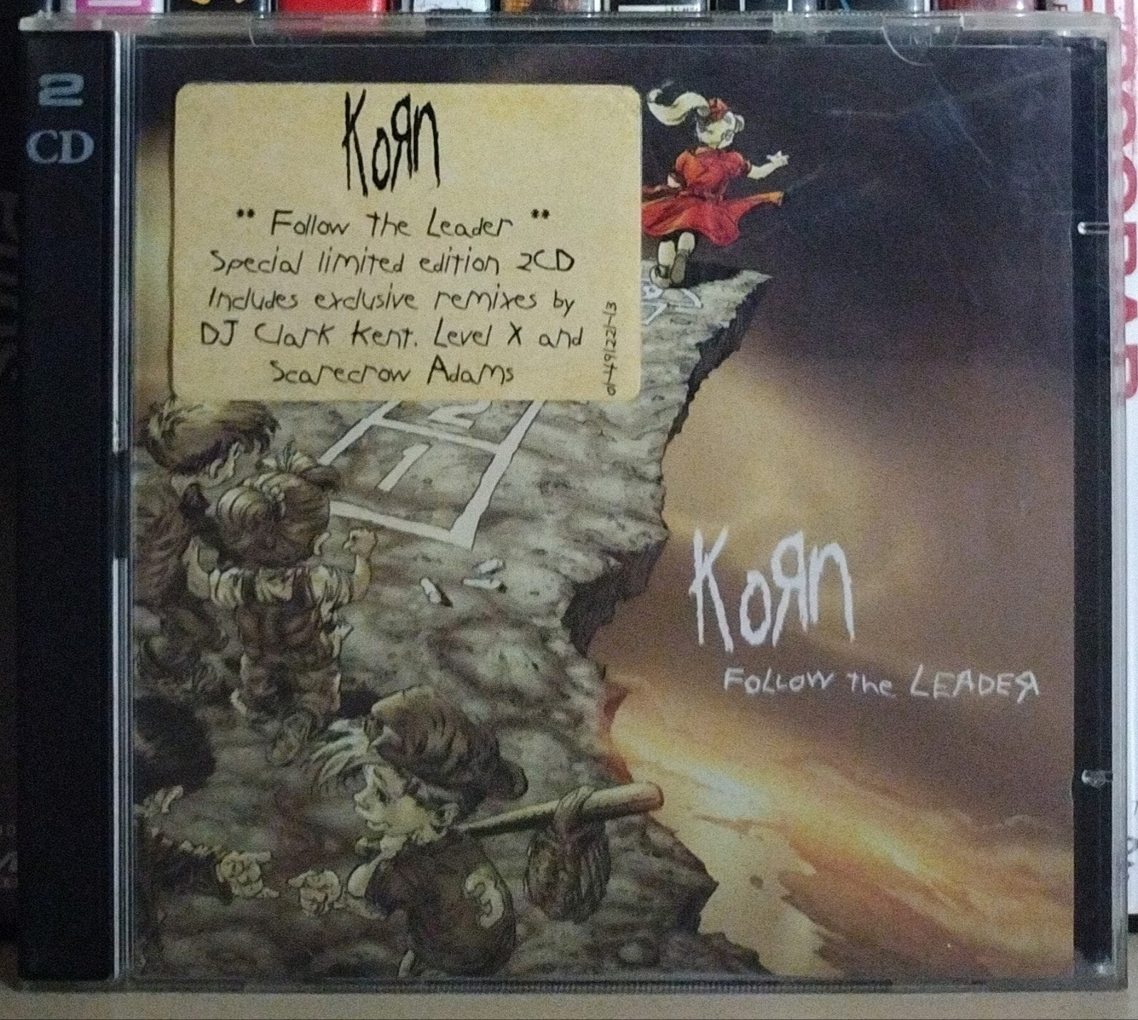 Korn - Follow the Leader (Limited Edition 2CD), Cd's en Dvd's, Ophalen of Verzenden, Gebruikt, Album, Inclusief boekje