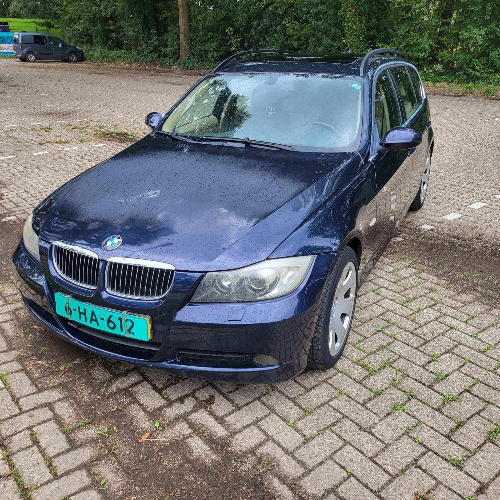 BMW 3-Serie 2.5 I 325 Touring AUT 2005 Blauw, Auto's, Automaat, Achterwielaandrijving, 2497 cc, Blauw