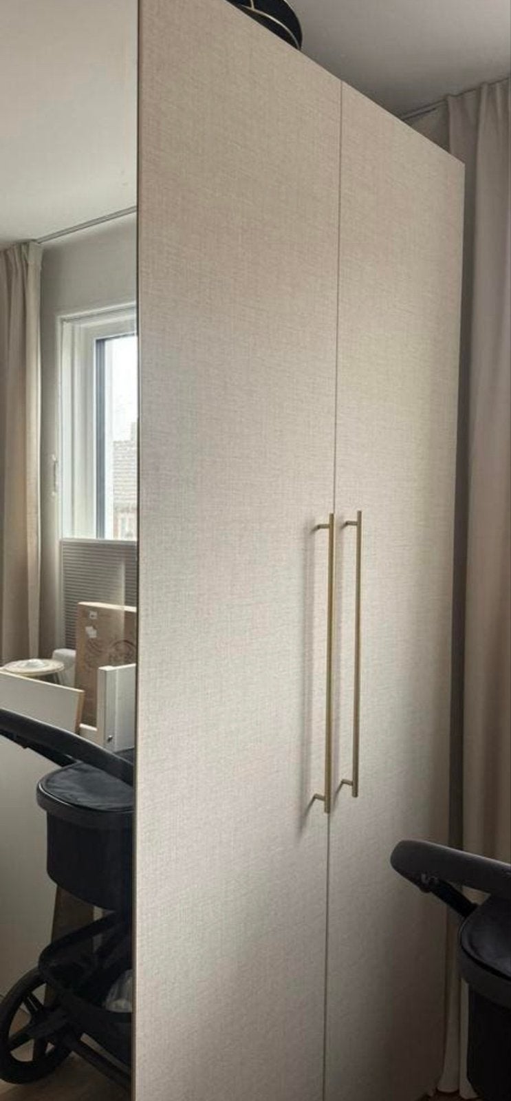 4x IKEA forsand kastdeuren met behang, Overige materialen, 50 tot 100 cm, Zo goed als nieuw, 25 tot 50 cm