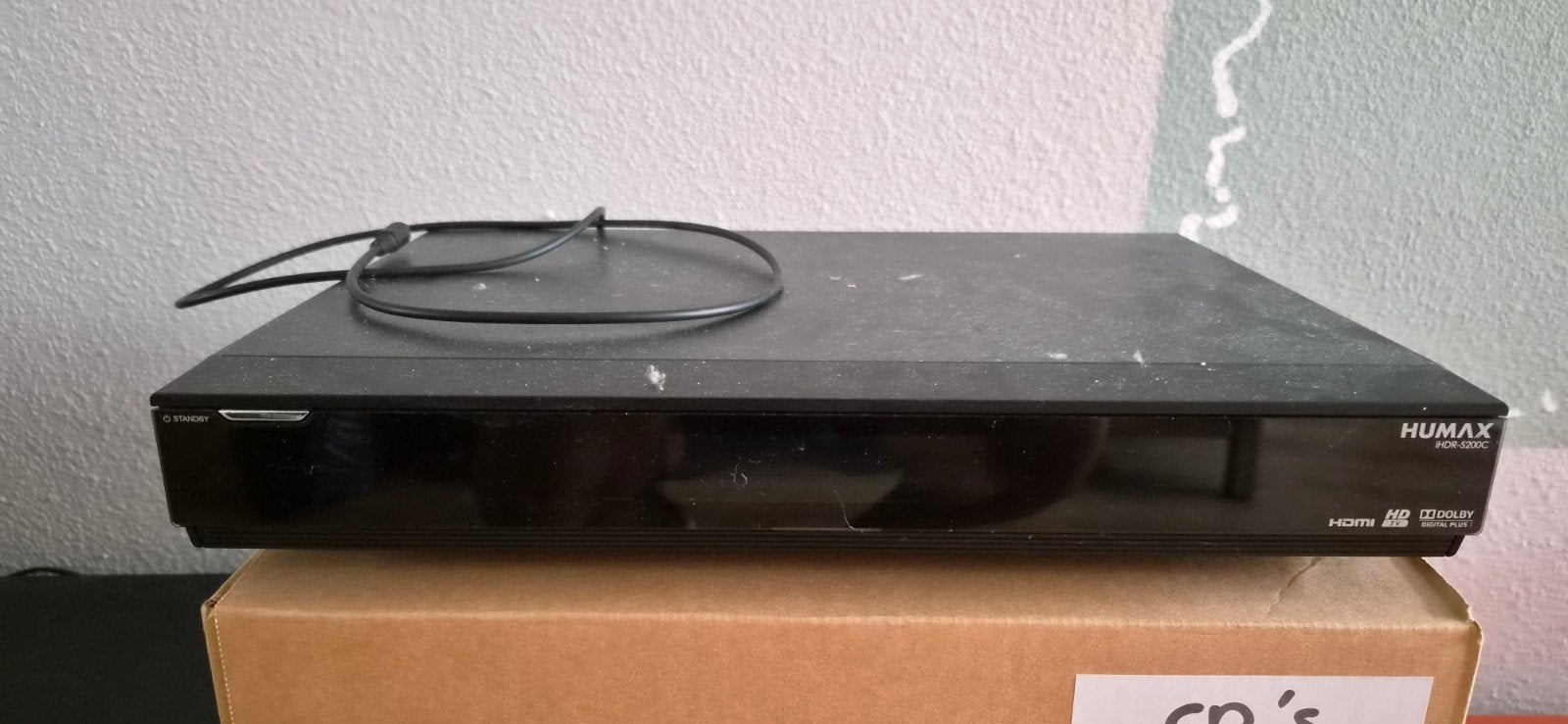 Humax iHDR-5200C HDTV mediaspeler 500gb opslag, Ophalen of Verzenden, Gebruikt, Harddiskrecorder