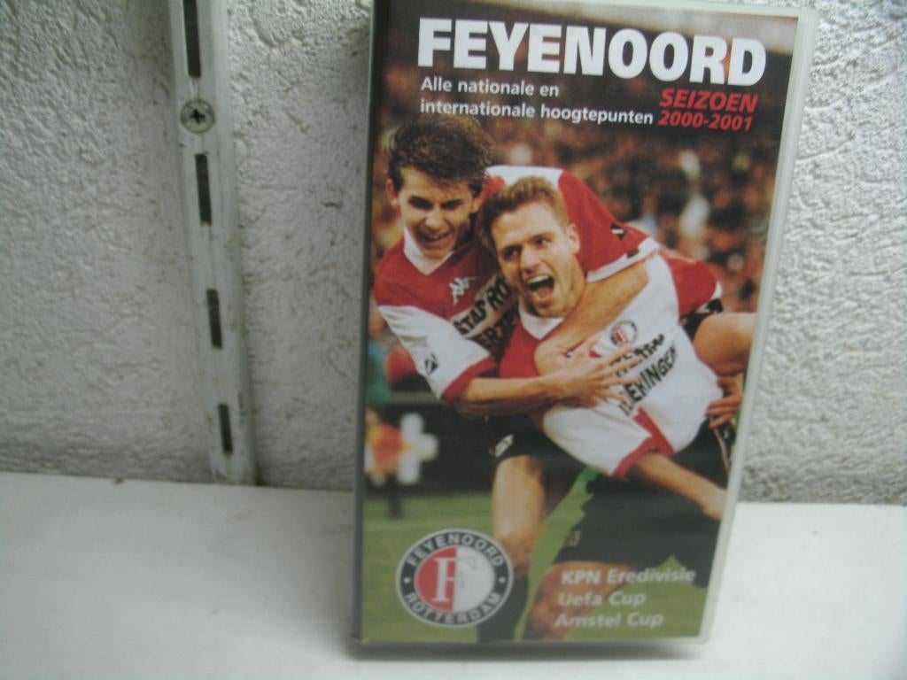 vhs 153b feyenoord seizoen 2000-2001 inter.hoogte punten, Alle leeftijden, Ophalen of Verzenden, Zo goed als nieuw