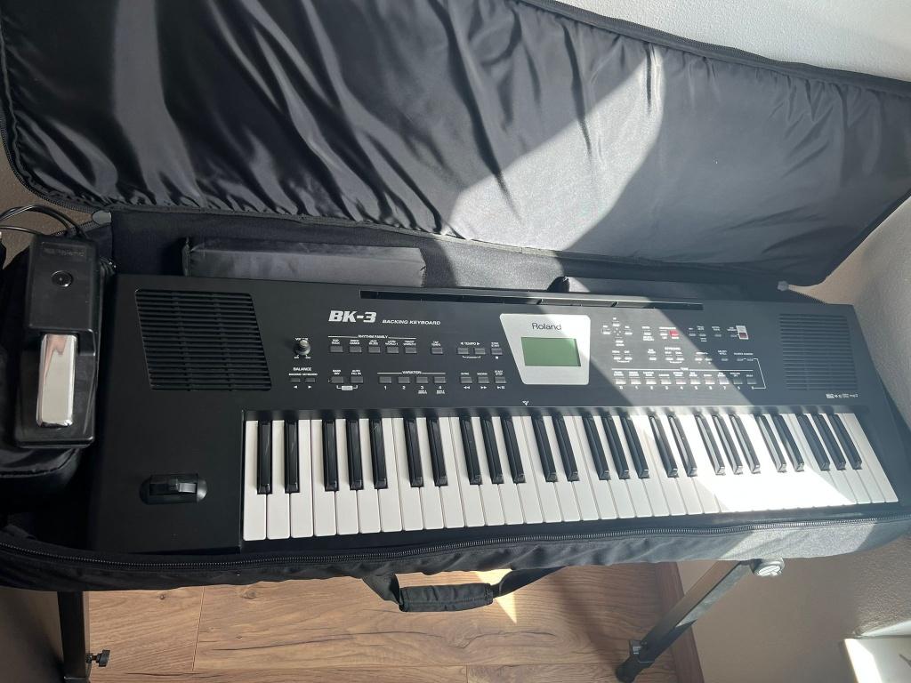 Roland BK-3, Muziek en Instrumenten, Keyboards, Ophalen, 61 toetsen, Roland, Zo goed als nieuw
