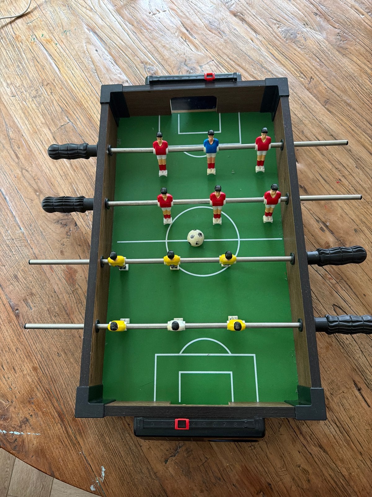 Compacte Voetbaltafel 50x30 cm - Plezier voor Jong en Oud!, Ophalen of Verzenden, Gebruikt