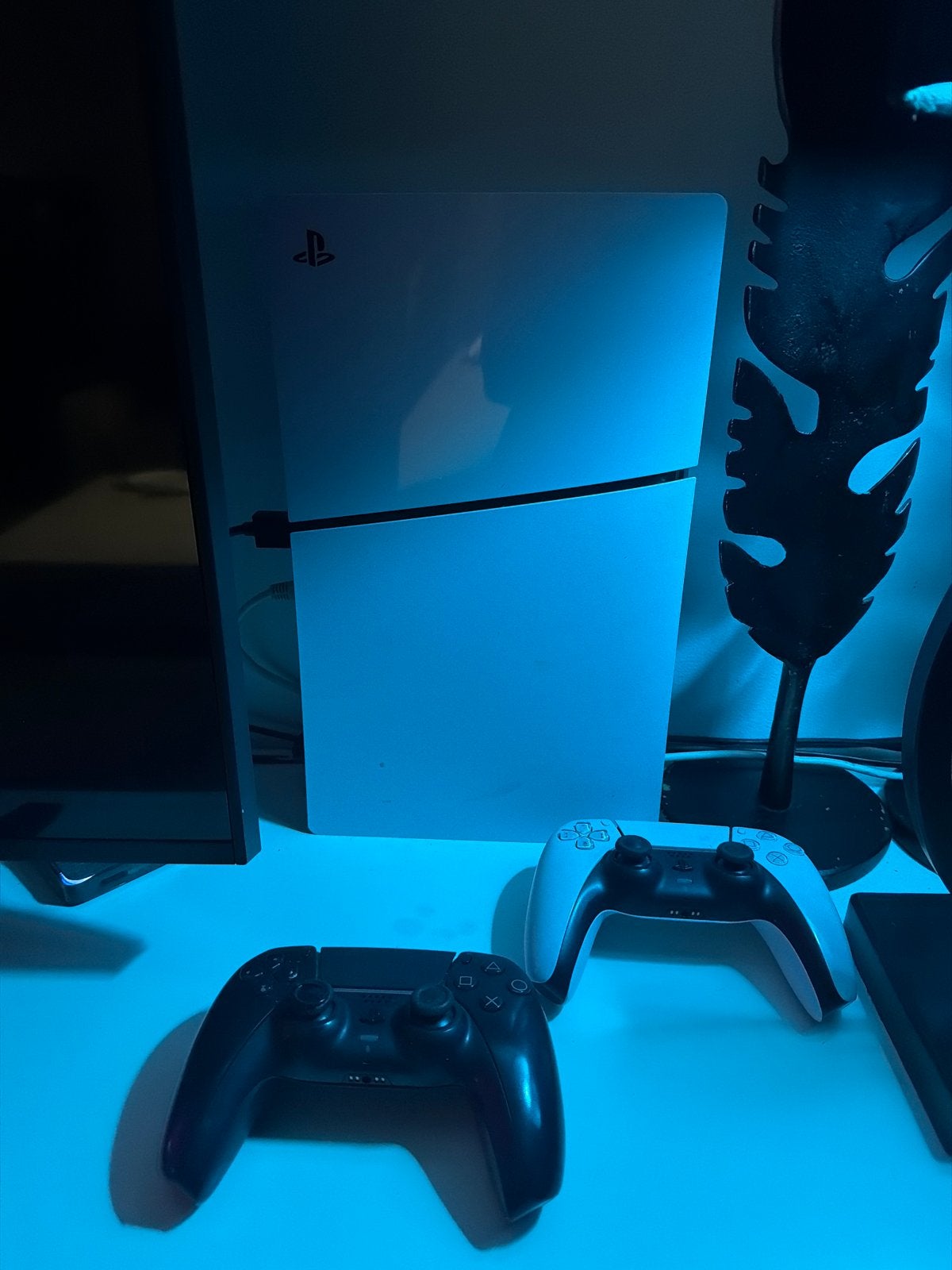 PlayStation 5 met 2 controllers - slim digital, Spelcomputers en Games, Ophalen, Zo goed als nieuw, Playstation 5