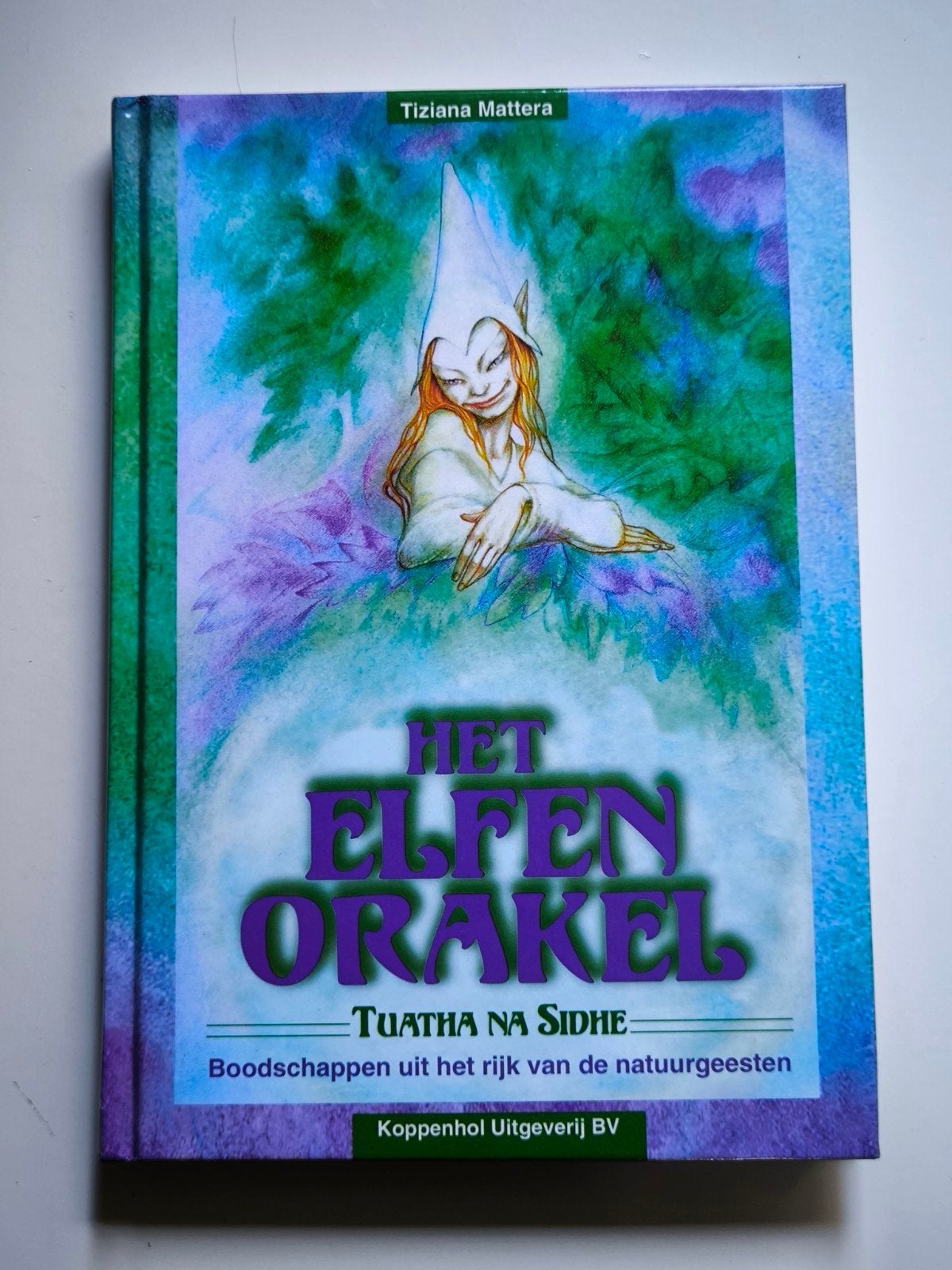 Het Elfen Orakel Kaarten met Boek - Koppenhol Uitgeverij, Tarot of Kaarten leggen, Ophalen of Verzenden, Zo goed als nieuw, Tiziana Mattera