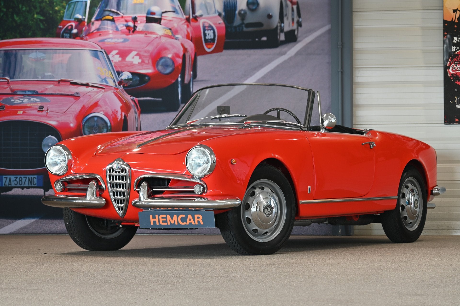 Alfa Romeo Giulietta SPIDER Giuliette Spider (bj 1962), Zwart, Cabriolet, Leder, Bedrijf