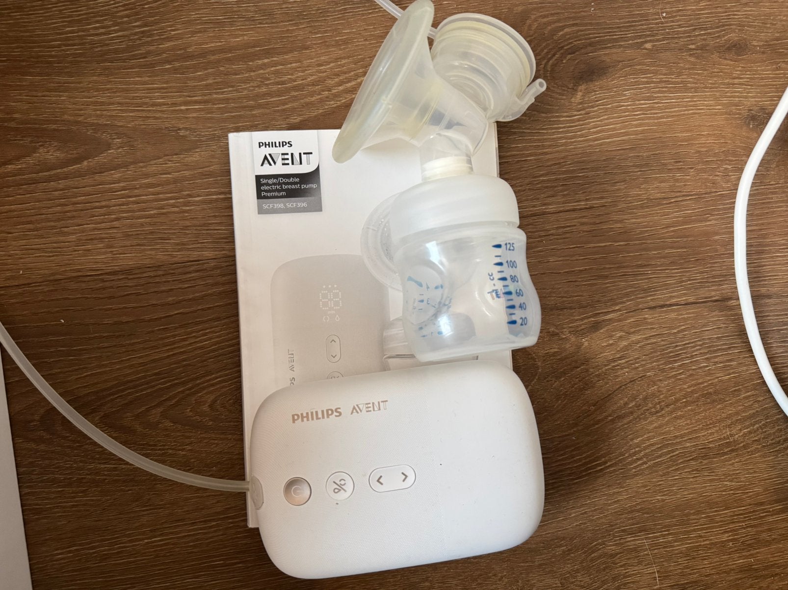 Philips avent enkele borstkolf SCF396 in goede staat, Ophalen, Gebruikt, Draadloos, Borstkolf