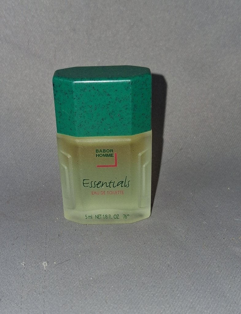 Parfum miniatuur Barbor homme essntials, Ophalen of Verzenden, Zo goed als nieuw, Miniatuur, Gevuld