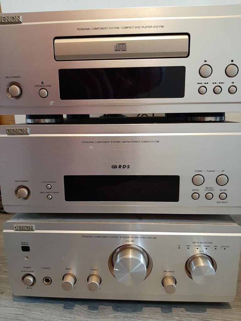 Denon F88 system (amp-tuner-CD), Ophalen of Verzenden, Denon