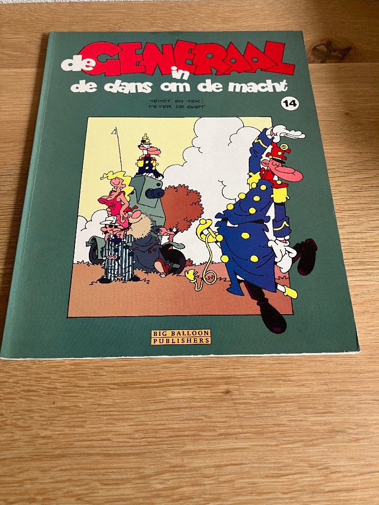 De Generaal 14 De dans om de macht 1e druk 1996, Boeken, Stripboeken, Eén stripboek, Ophalen of Verzenden, Zo goed als nieuw, Peter de Smet