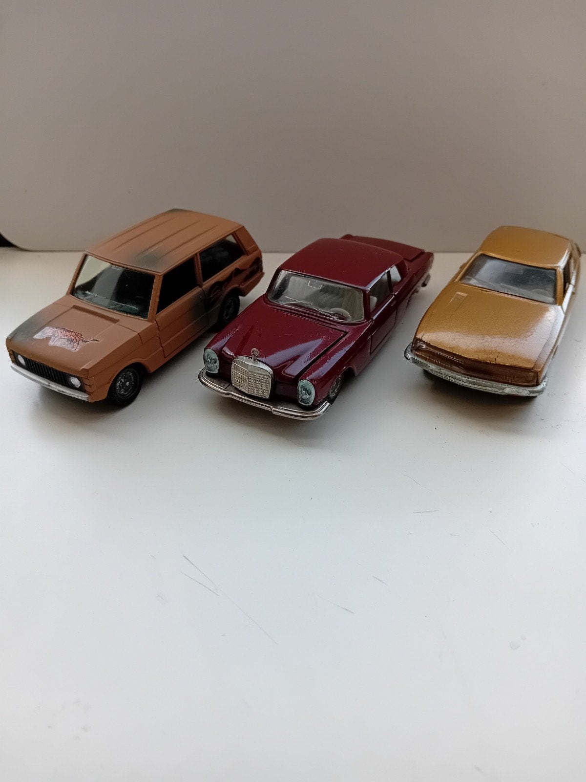 Auto Pilen Citroen Mercedes Range Rover., Hobby en Vrije tijd, Modelauto's | 1:43, Ophalen of Verzenden, Auto, Overige merken