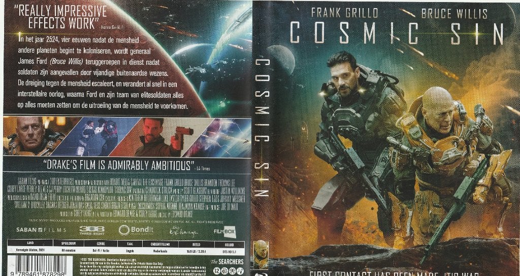 Cosmic sin blu ray ( ned. Ondert. ), Ophalen of Verzenden, Zo goed als nieuw, Science Fiction en Fantasy