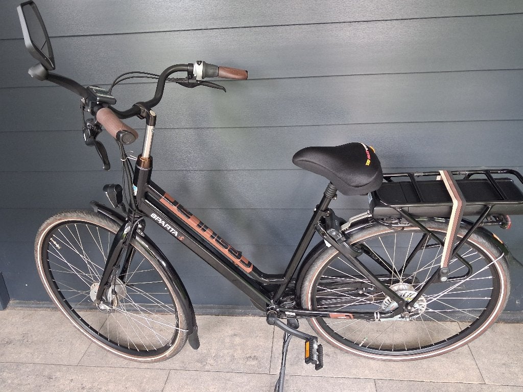 elektrische damesfiets, Fietsen en Brommers, Fietsen | Dames | Damesfietsen, Ophalen, Sparta, Gebruikt, 47 tot 50 cm