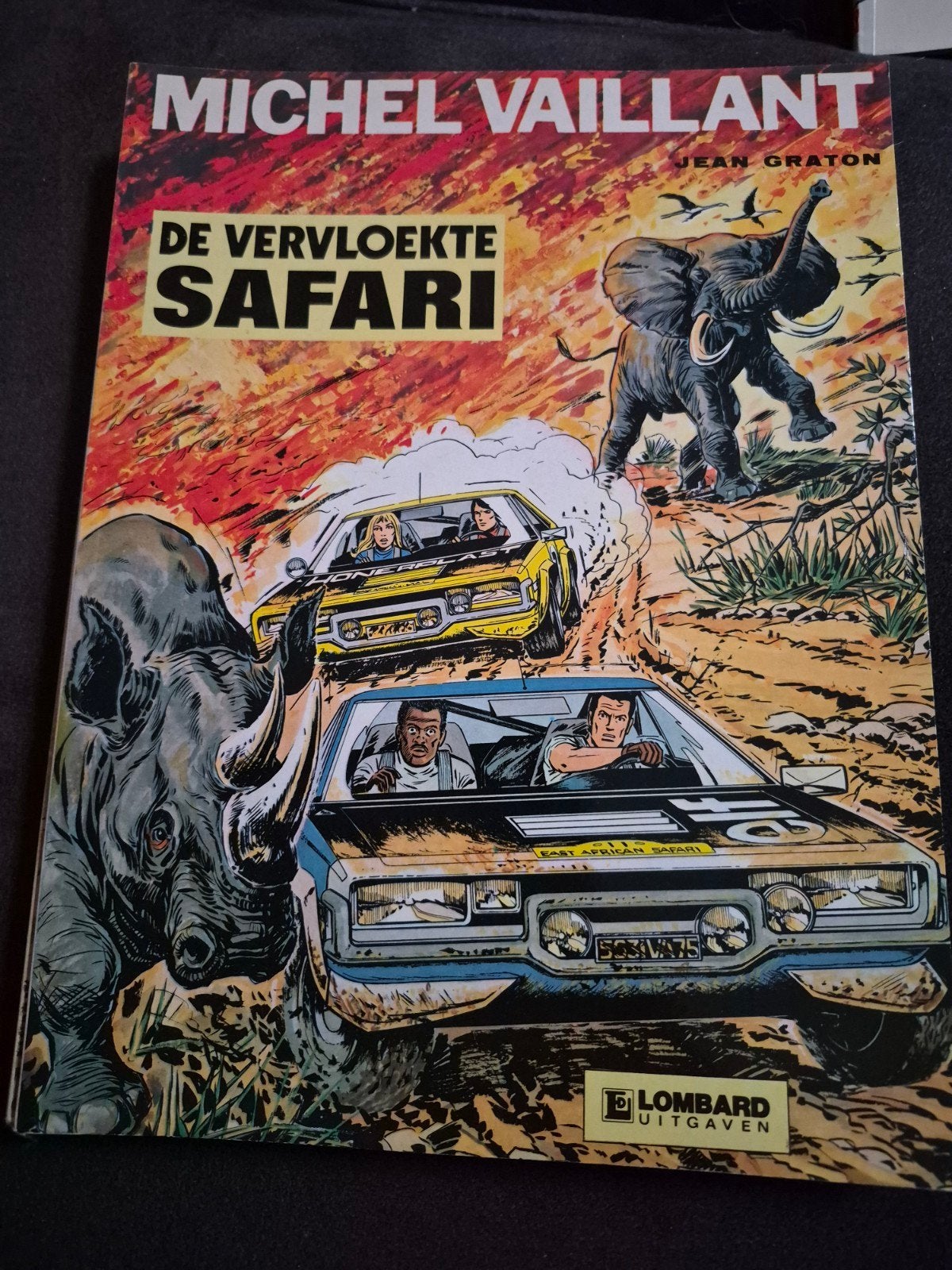 Michel Vaillant - De Vervloekte Safari (Lombard Uitgaven), Boeken, Eén stripboek, Ophalen of Verzenden, Nieuw