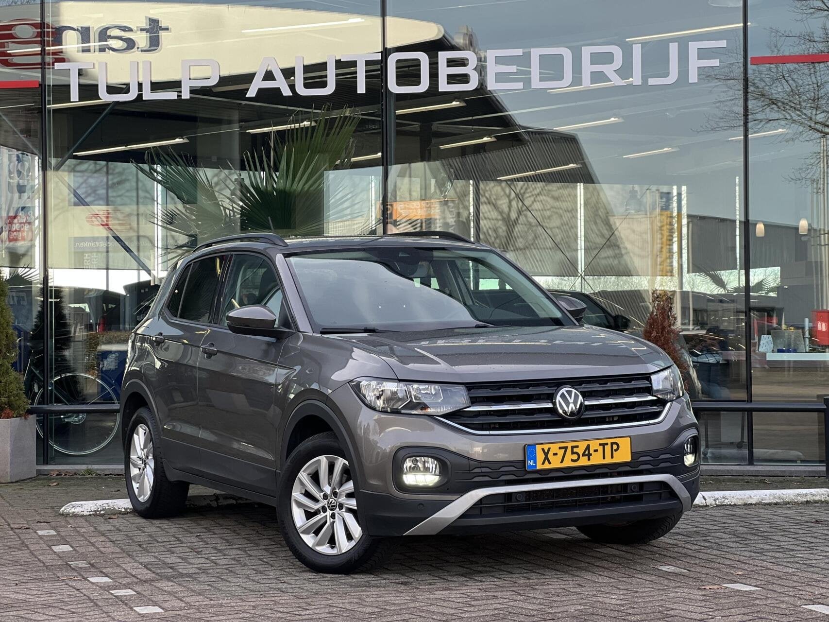 Volkswagen T-Cross 1.0 TSI Style Automaat Airco Clima Cruise, Auto's, Gebruikt, Bedrijf, Automatische klimaatregeling, 3 cilinders