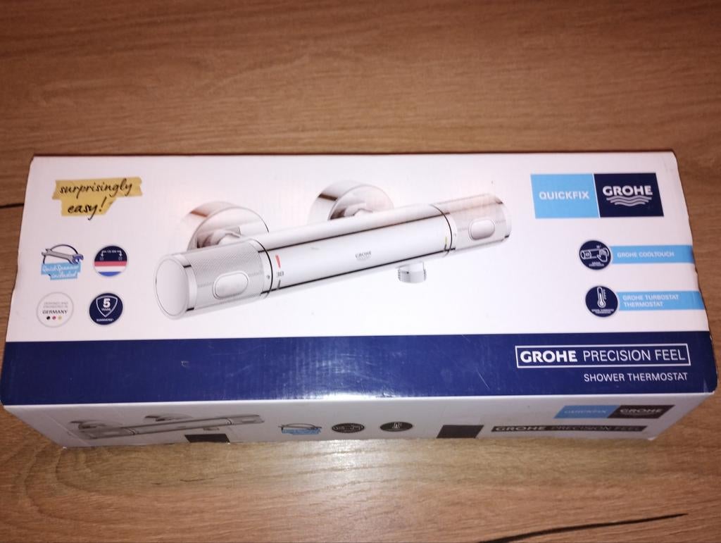 Nieuwe Grohe Precision Feel Douchethermostaat QuickFix, Ophalen, Nieuw