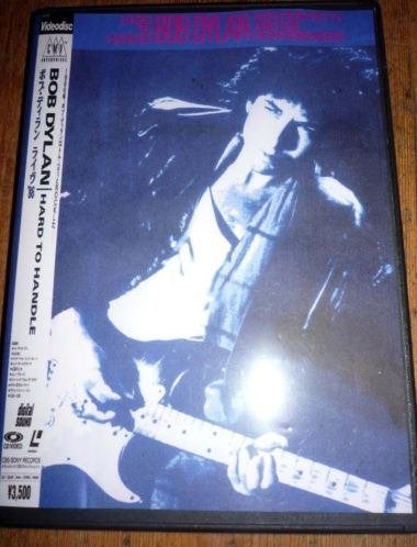 dvd concert Bob Dylan "Hard to Handle" Japanse laserdisc, Alle leeftijden, Ophalen of Verzenden, Zo goed als nieuw