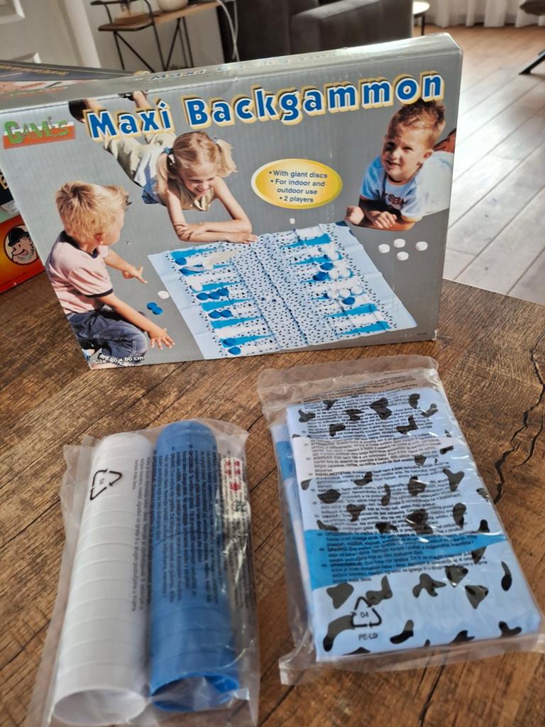 Vloer backgammon  outdoor, Ophalen of Verzenden, Nieuw