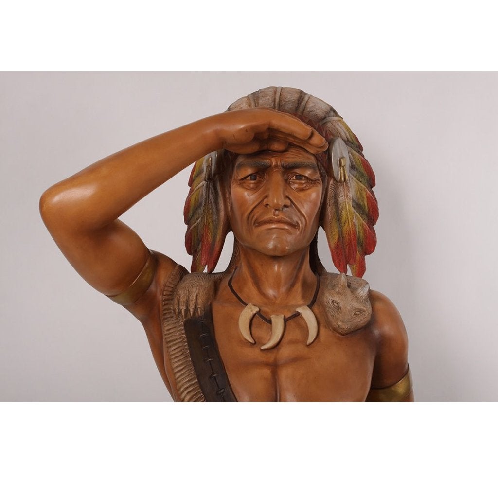 Indianenbeeld 185 cm hoog - tabacco indian, Ophalen, Nieuw