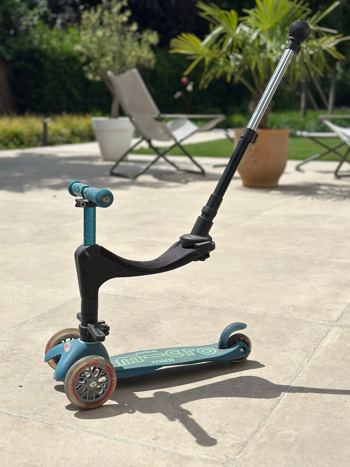 Micro Mini 3-in-1 Step - Blauw, Fietsen en Brommers, Steps, Ophalen, Zo goed als nieuw, Gewone step