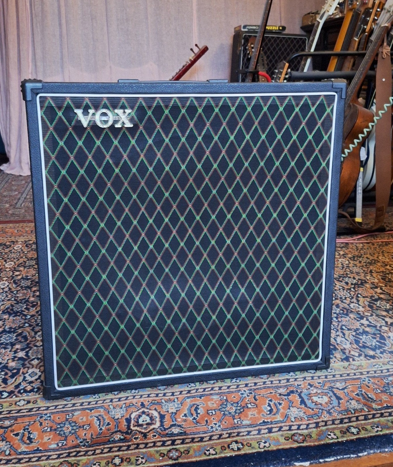 Vintage Vox 18inch 60's met originele speaker, Ophalen, Gebruikt, Basgitaar, Minder dan 50 watt