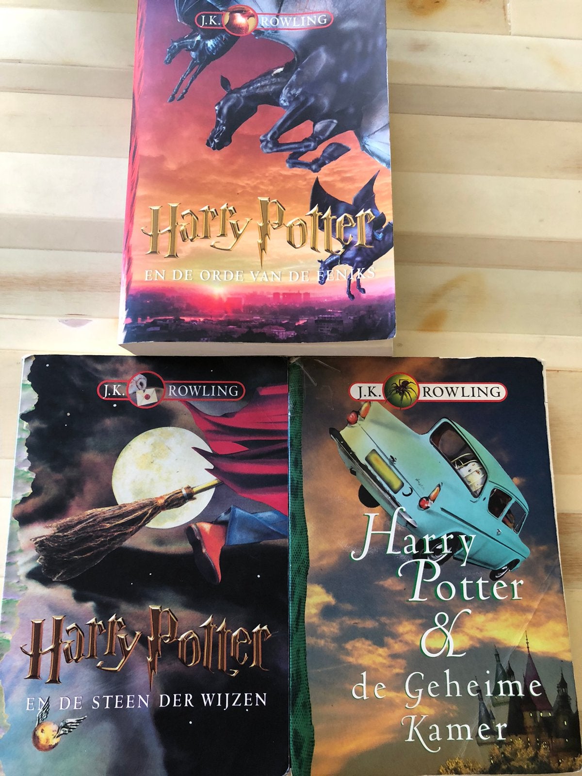 Harry Potter boeken, Verzamelen, Harry Potter, Ophalen of Verzenden, Zo goed als nieuw, Boek of Poster