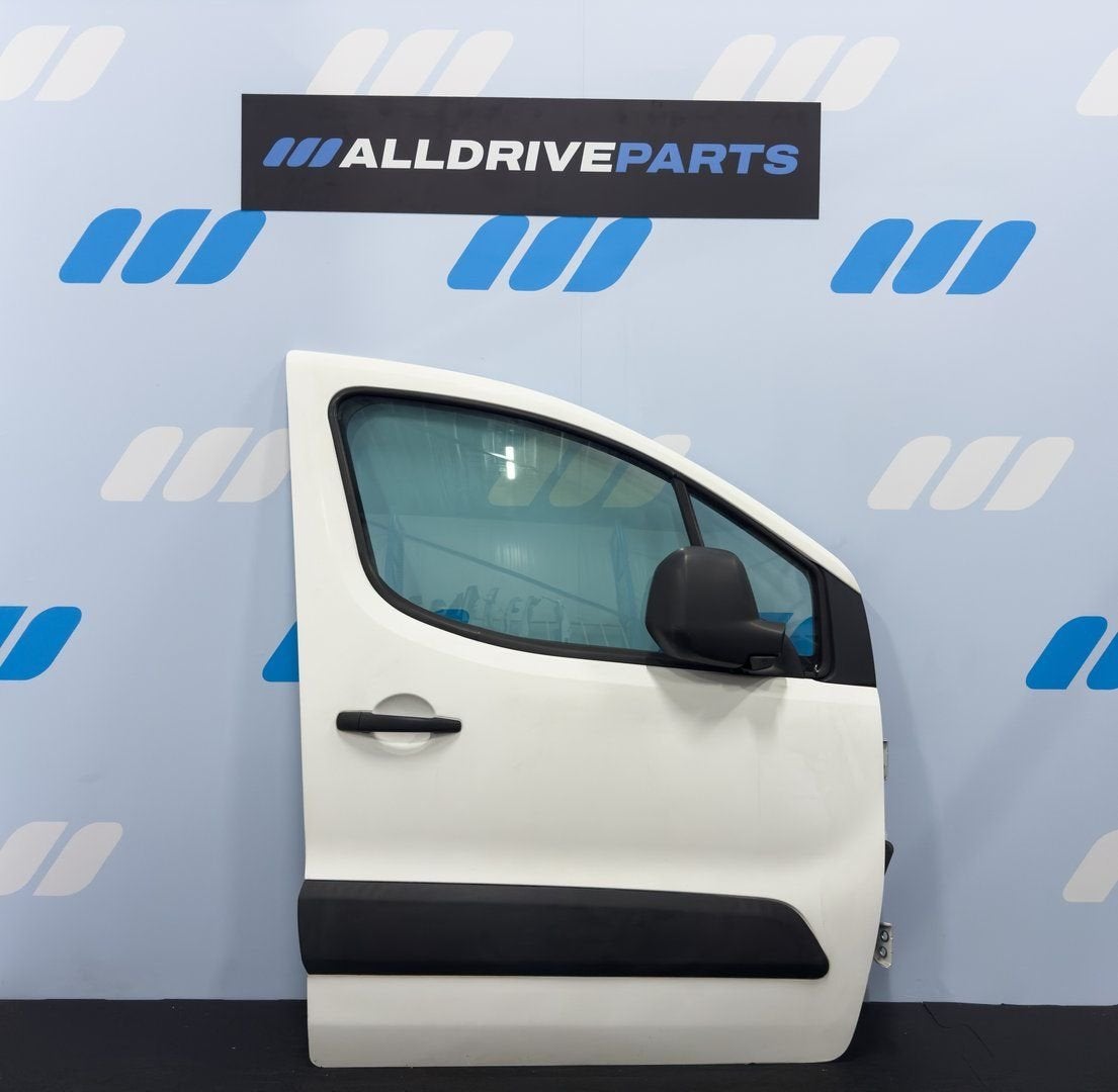 Citroen Berlingo Voorportier rechts wit 9004Z6, Gebruikt, -, Deur, -