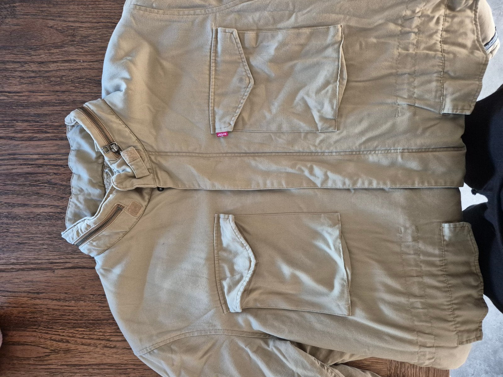 Levi's Sherpa Trucker Jacket - XL - Zo goed als nieuw, Kleding | Heren, Levi's, Beige, Maat 56/58 (XL), Ophalen of Verzenden