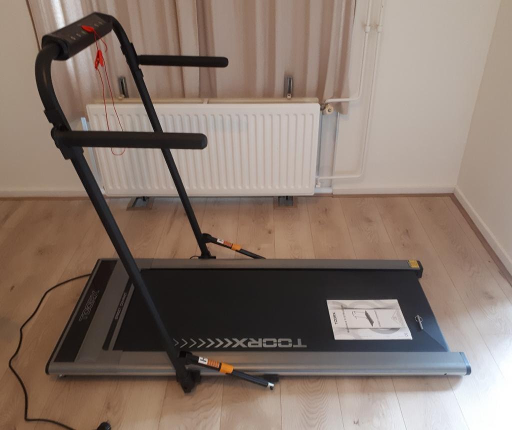 Inklapbare loopband Toorx Fitness Street Compact, Ophalen, Loopband
