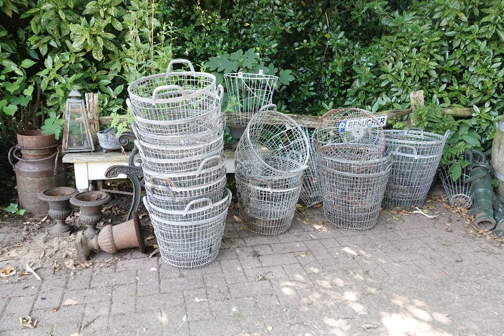 manden appelmanden aardappelmanden           10 tot 30 euro, Huis en Inrichting, Ophalen, Overige materialen, Mand, Rond