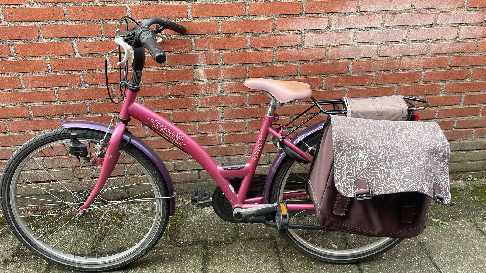 Meisjes fiets - 24 inch in nette staat, Minder dan 47 cm, Ophalen, Zo goed als nieuw