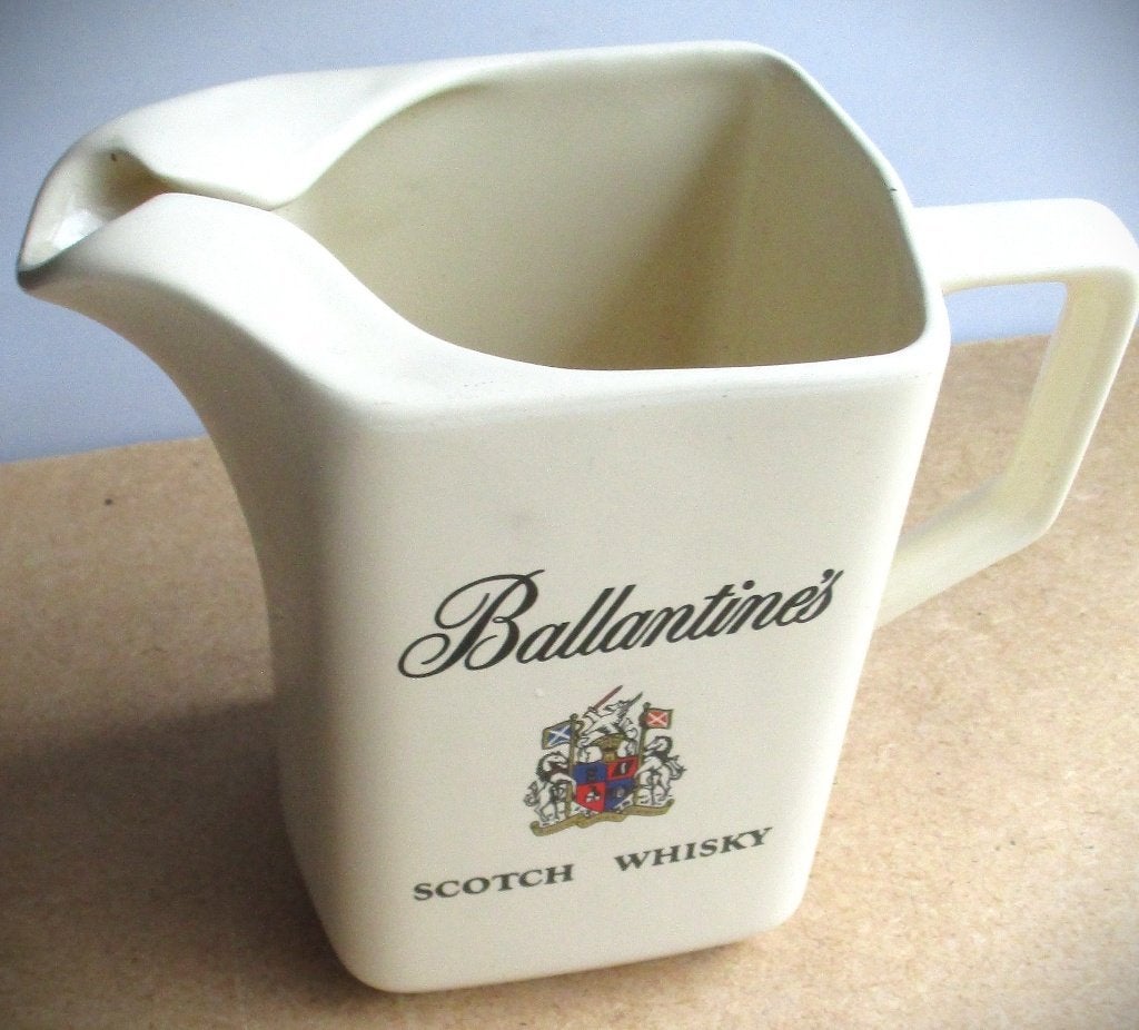 Whisky Ballantine's Scotch~Kan~Keramiek~Karaf, Verzamelen, Ophalen of Verzenden, Zo goed als nieuw, Gebruiksvoorwerp