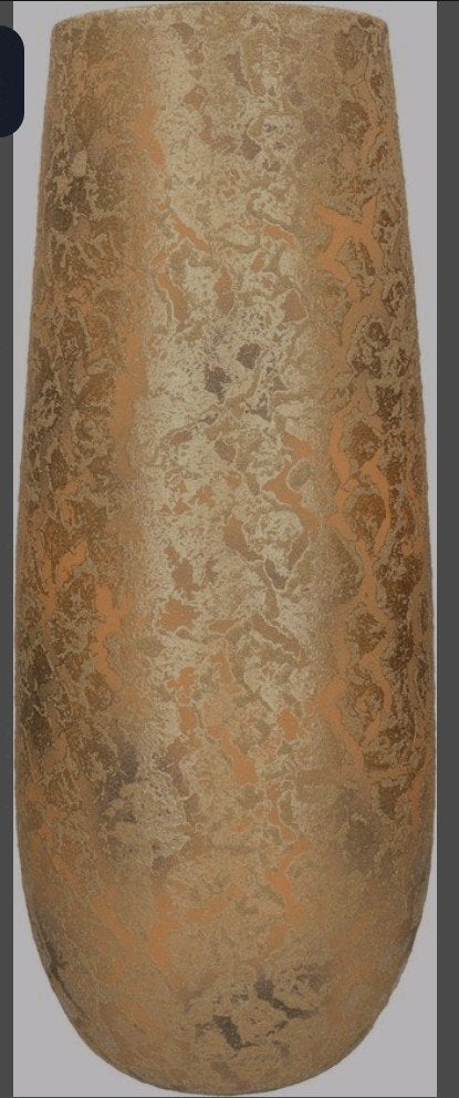 Prachtige Mica decorations vaas 55cm, Huis en Inrichting, Ophalen, Binnen, Overige typen, Met pot of vaas