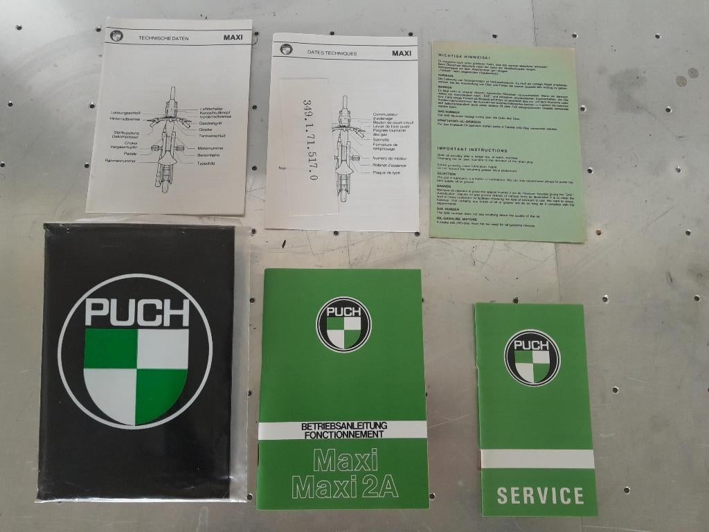 Puch Maxi 2A NOS pakket, Fietsen en Brommers, Brommeronderdelen | Puch, Ophalen, Nieuw