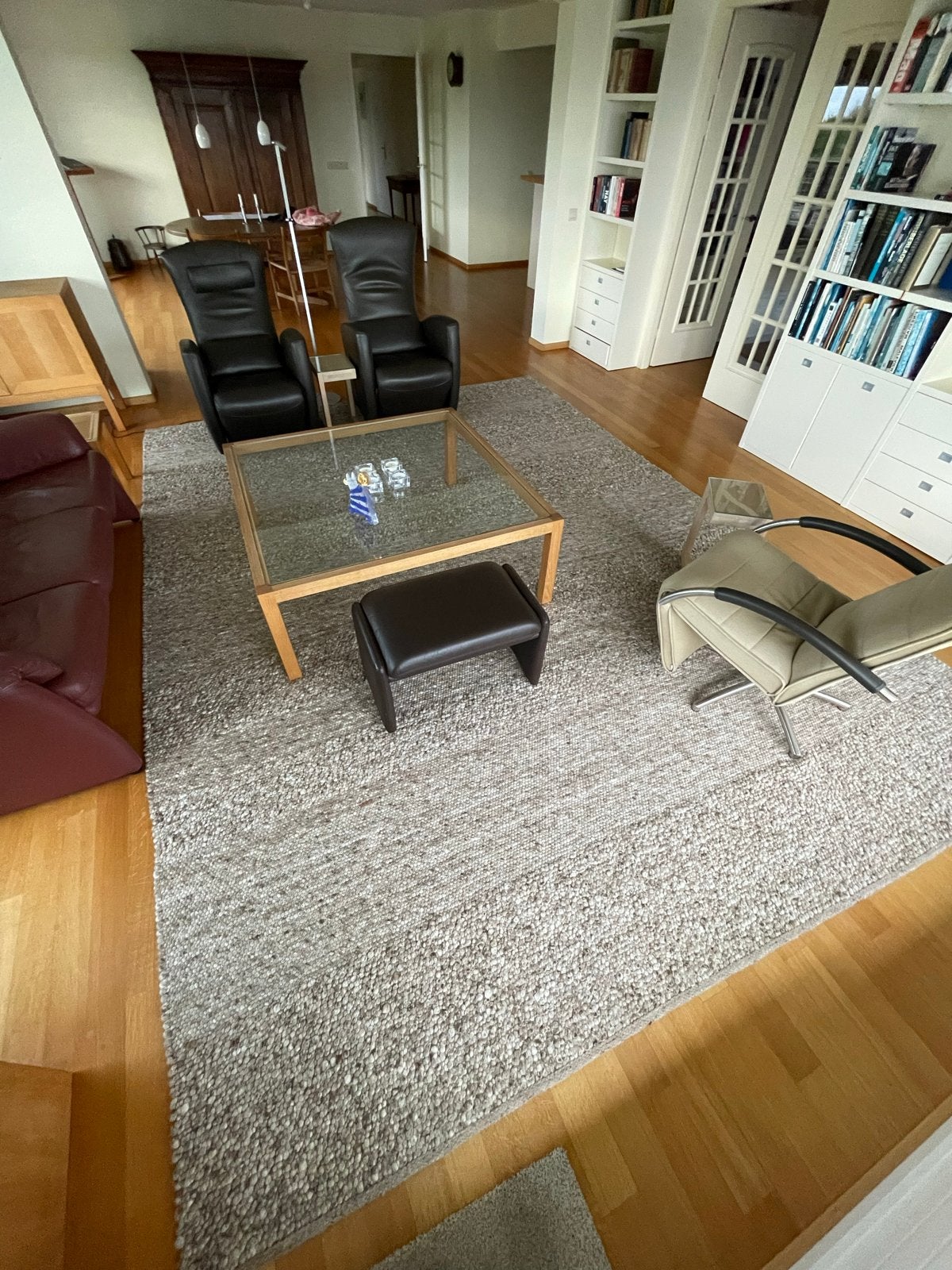 Perletta Carpets Vloerkleed 300x400 cm - 100% Wol, Ophalen, Gebruikt, 200 cm of meer, Grijs
