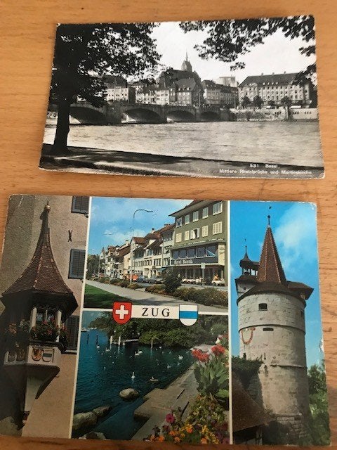 Zwitserland, Verzamelen, Ansichtkaarten | Buitenland, Ophalen of Verzenden, Voor 1920, Ongelopen, Frankrijk