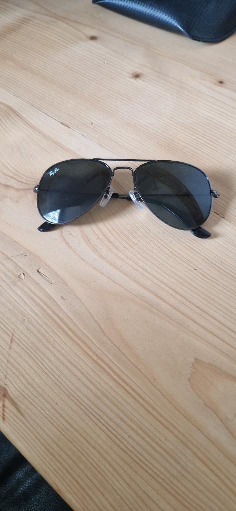 Ray-Ban Aviator Classic RB3025, Zonnebril, Zwart, Ophalen of Verzenden, Zo goed als nieuw